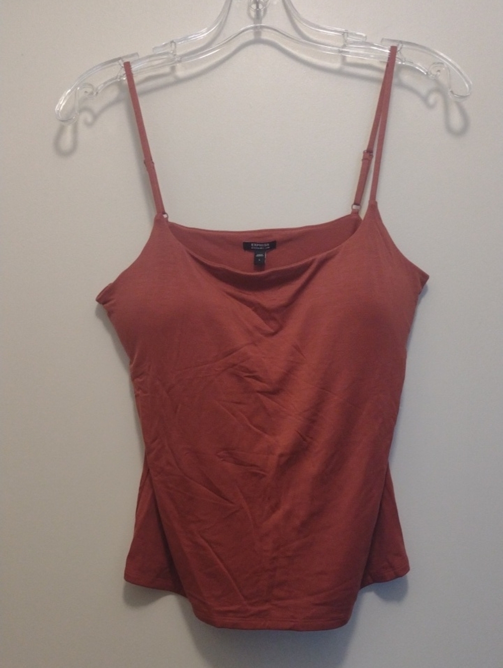 Express Rust Spaghetti Strap Camisole (J699)